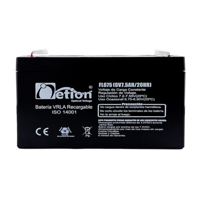 Batería Netion 6V 7.5Ah
