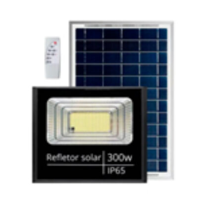Reflector led 60w con panel solar
